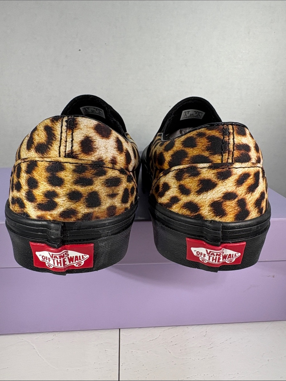 NWT Vans Classic Slip-Ons in Wild Leopard Print Women’s 8 - Picture 5 of 10